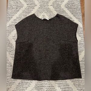 Saverio Palatella alpaca merino blend lagenlook vest